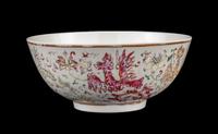 A Chinese Famille Rose Porcelain 'Phoenix' Bowl