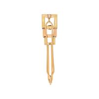 RETRO, BICOLOR GOLD BARRETTE