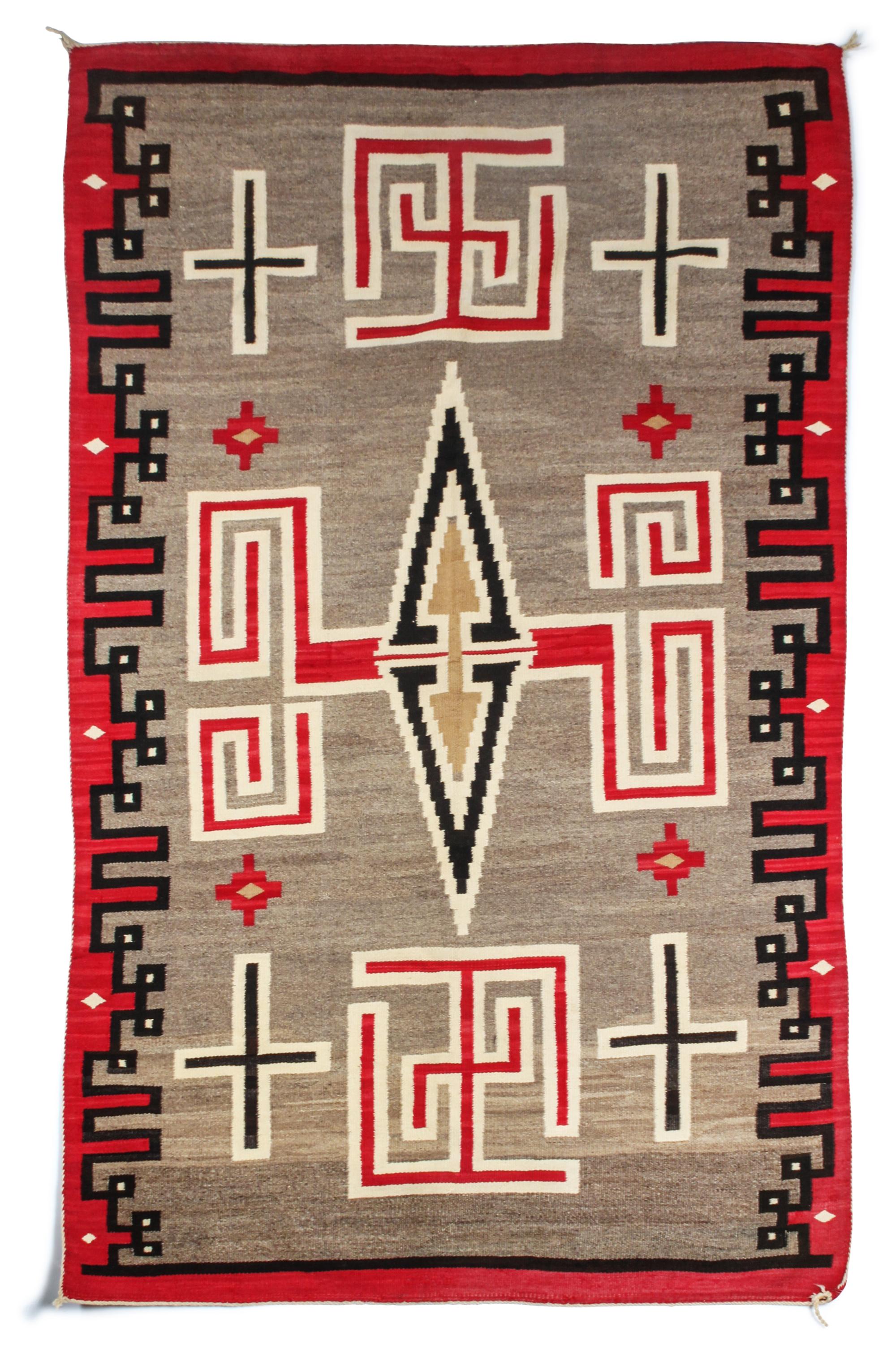 A Crystal Rug 79 1/4 x 46 3/4 inches. — FIRST QUARTER 20TH CENTURY