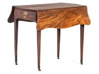 An English Mahogany Drop Leaf Table