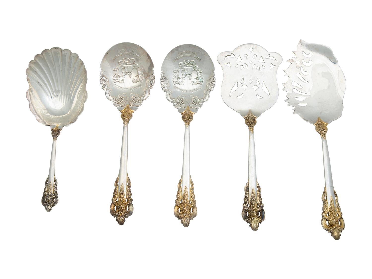 An American Silver Flatware Service — Wallace and Co., Wallingford, CT, 20th Century