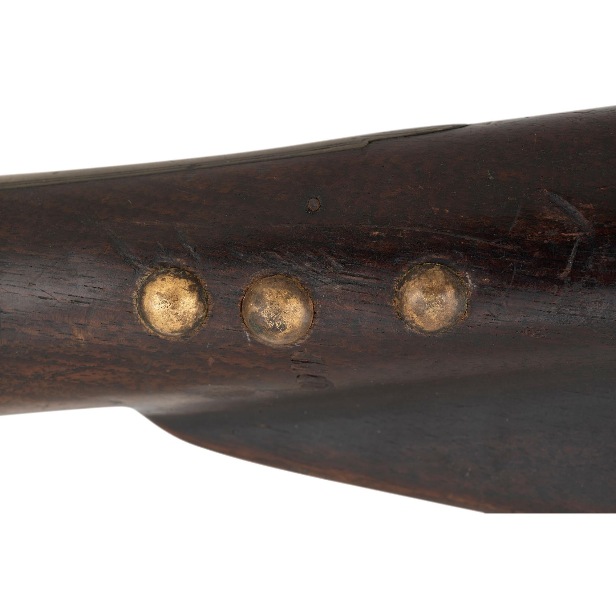 Tack Decorated Percussion Altered Northwest Chief's Grade Trade Gun by Ketland