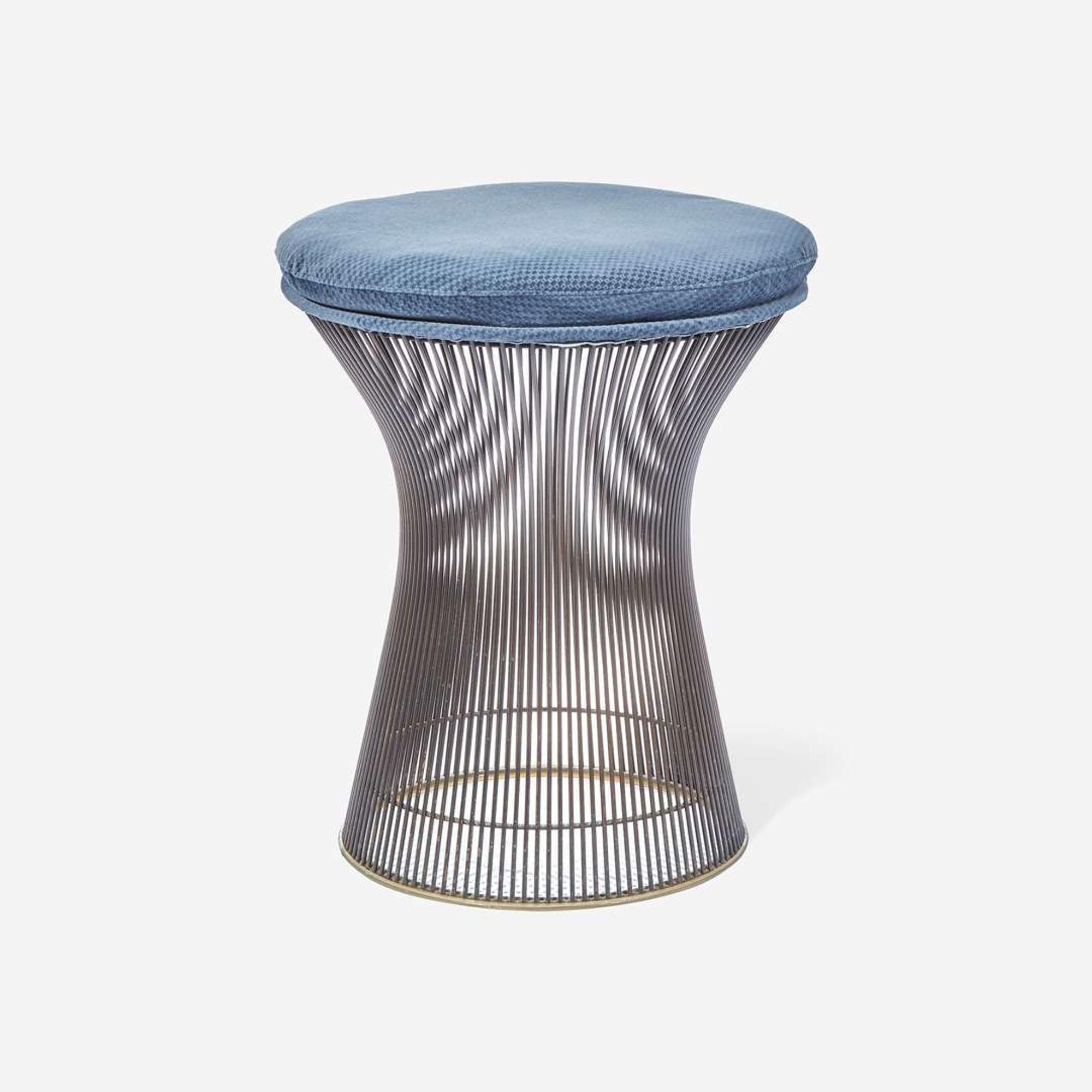 Warren Platner (American, 1919-2006) Pair of Armchairs and Stool, Knoll International, circa 1960s