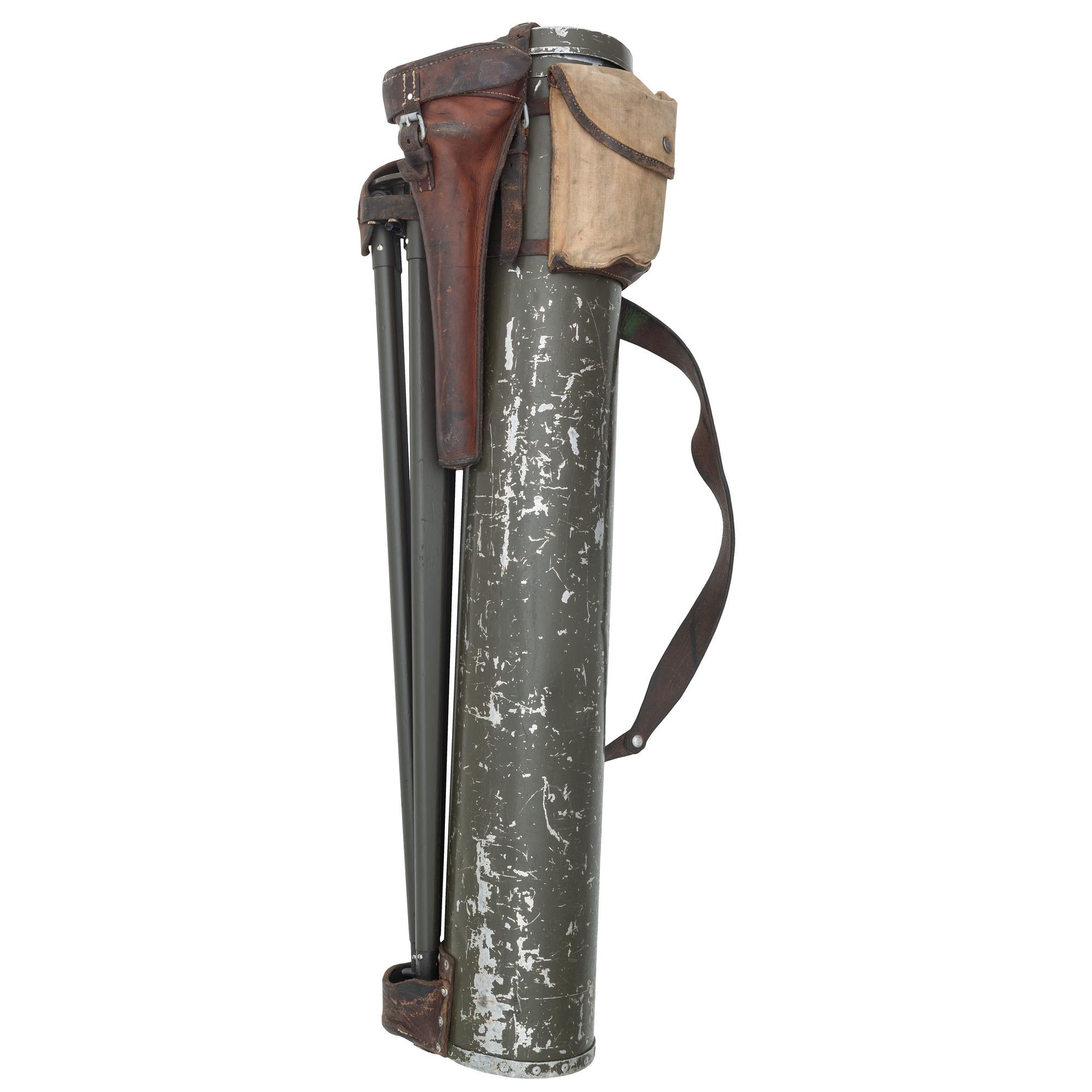 Swiss-Wild Heerbrugg TM2 80mm Coincidence Rangefinder with Tripod and Attachments