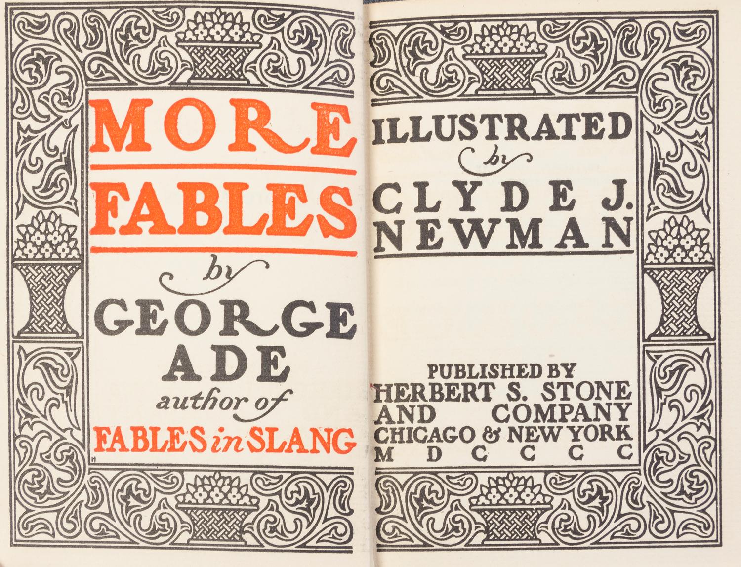 (FIRST EDITIONS) A group of four first editions by Wililam Saroyan, Carl Sandburg, and George Ade.