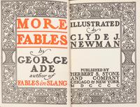 (FIRST EDITIONS) A group of four first editions by Wililam Saroyan, Carl Sandburg, and George Ade.
