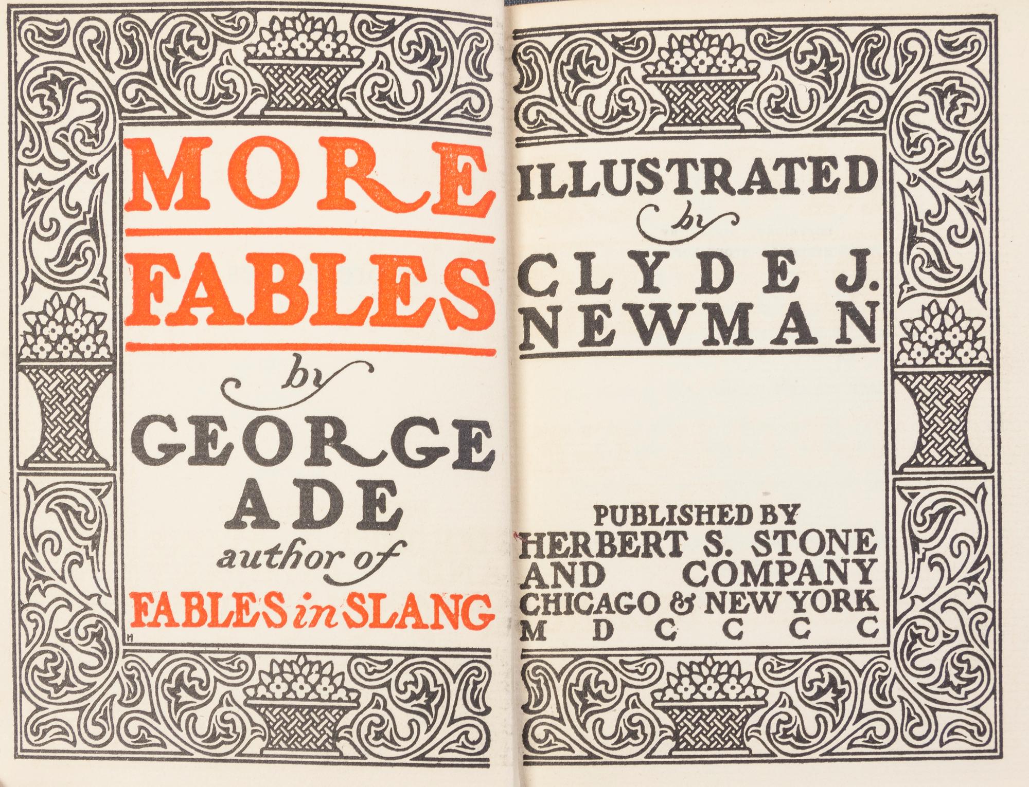 (FIRST EDITIONS) A group of four first editions by Wililam Saroyan, Carl Sandburg, and George Ade.