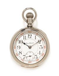 A Silveroid Open Face Pocket Watch, Illinois, Circa 1907, 110.60 dwts.