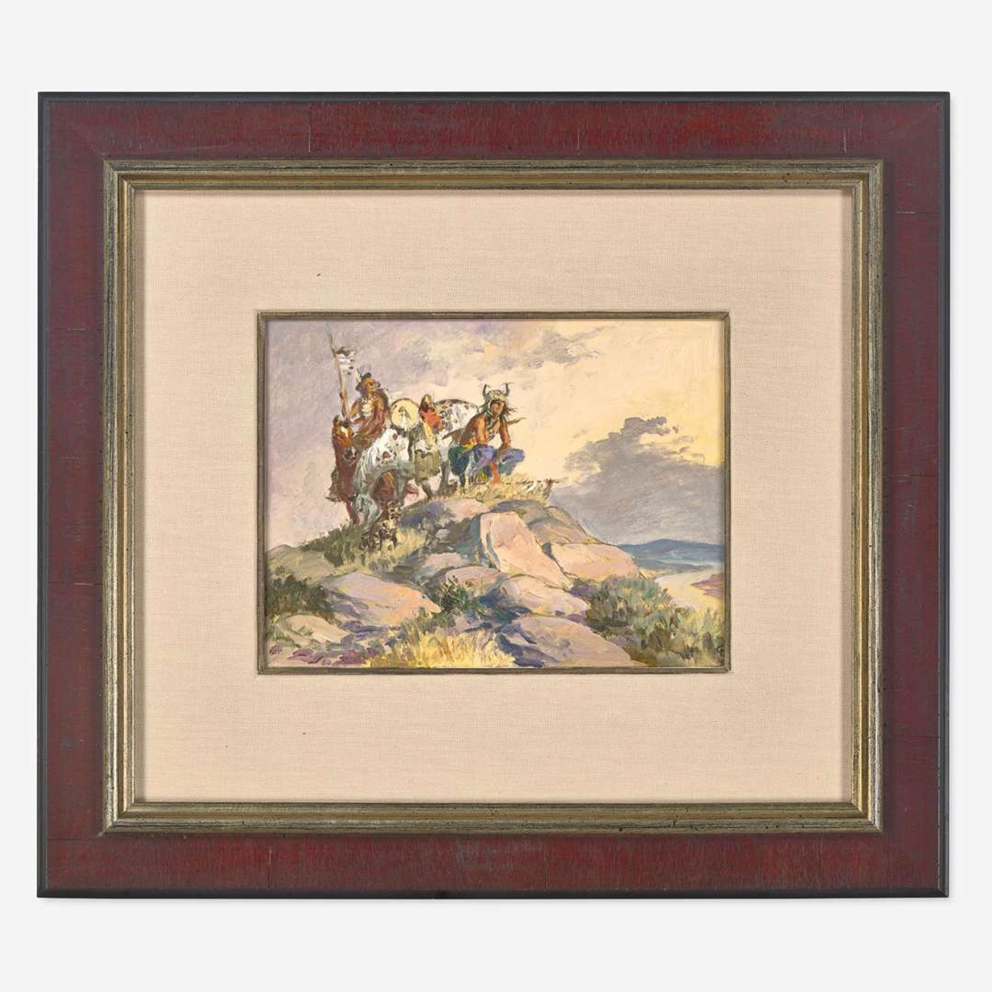 Charlie Dye (American, 1906-1972) The Scouts