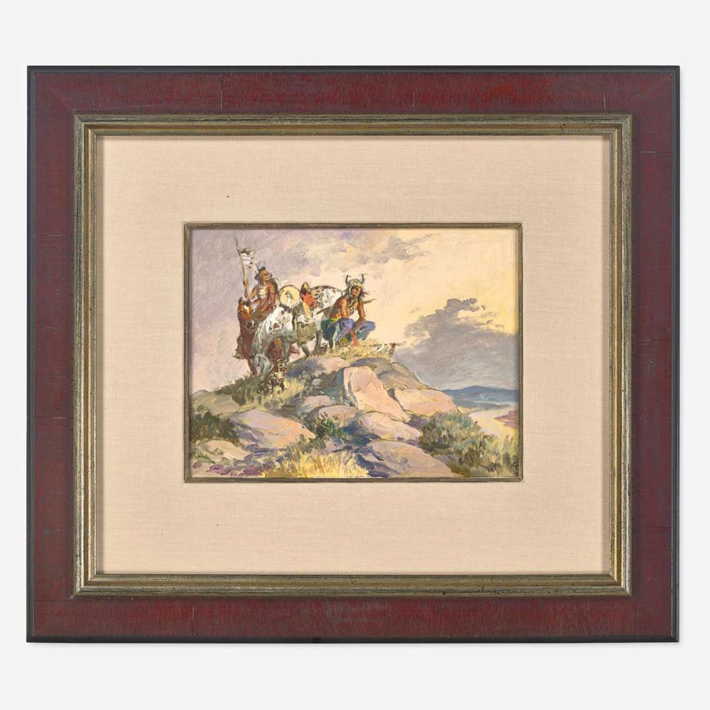 Charlie Dye (American, 1906-1972) The Scouts