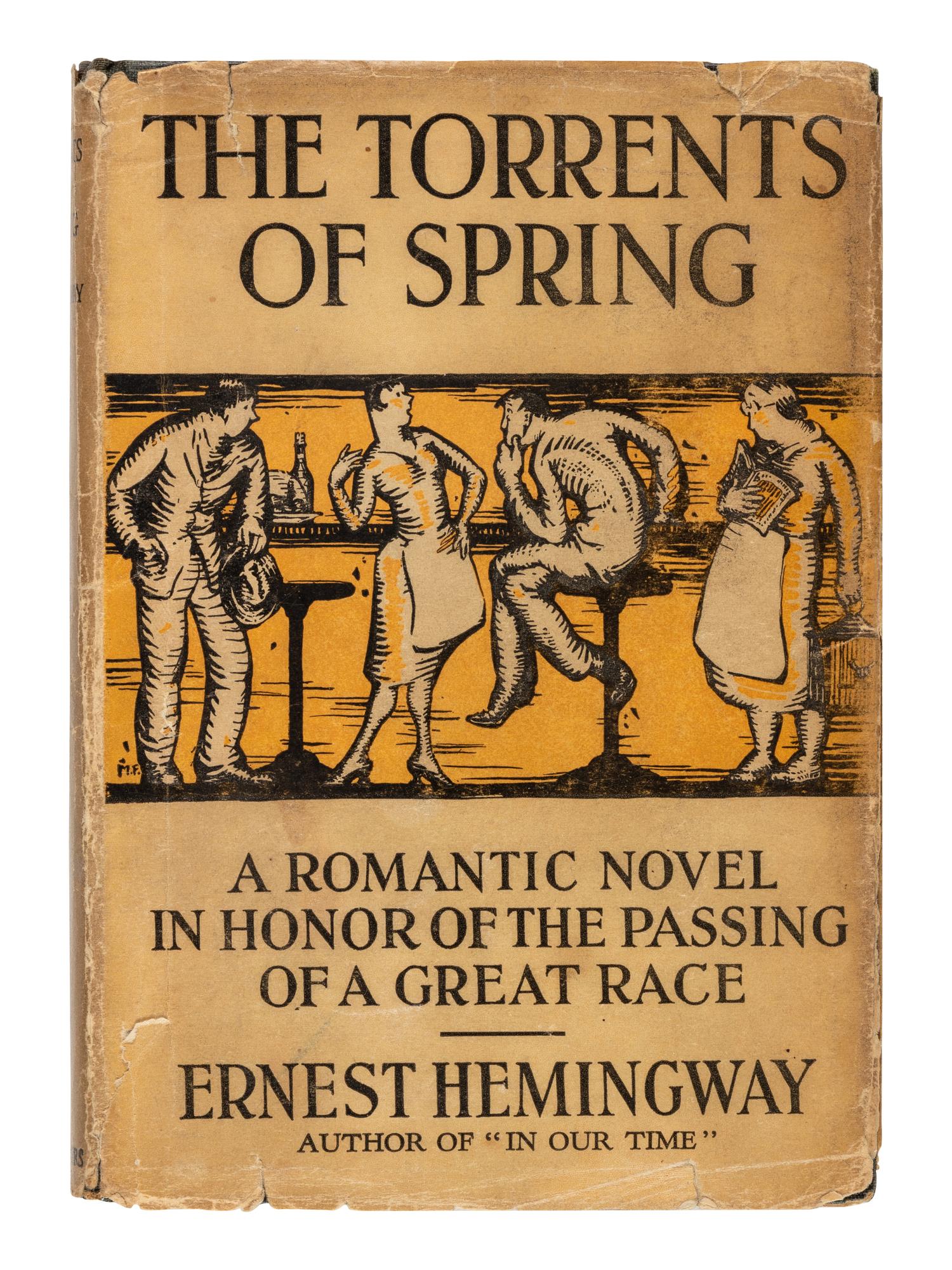 HEMINGWAY, Ernest (1899-1961). The Torrents of Spring . New York: Scribner's, 1926.