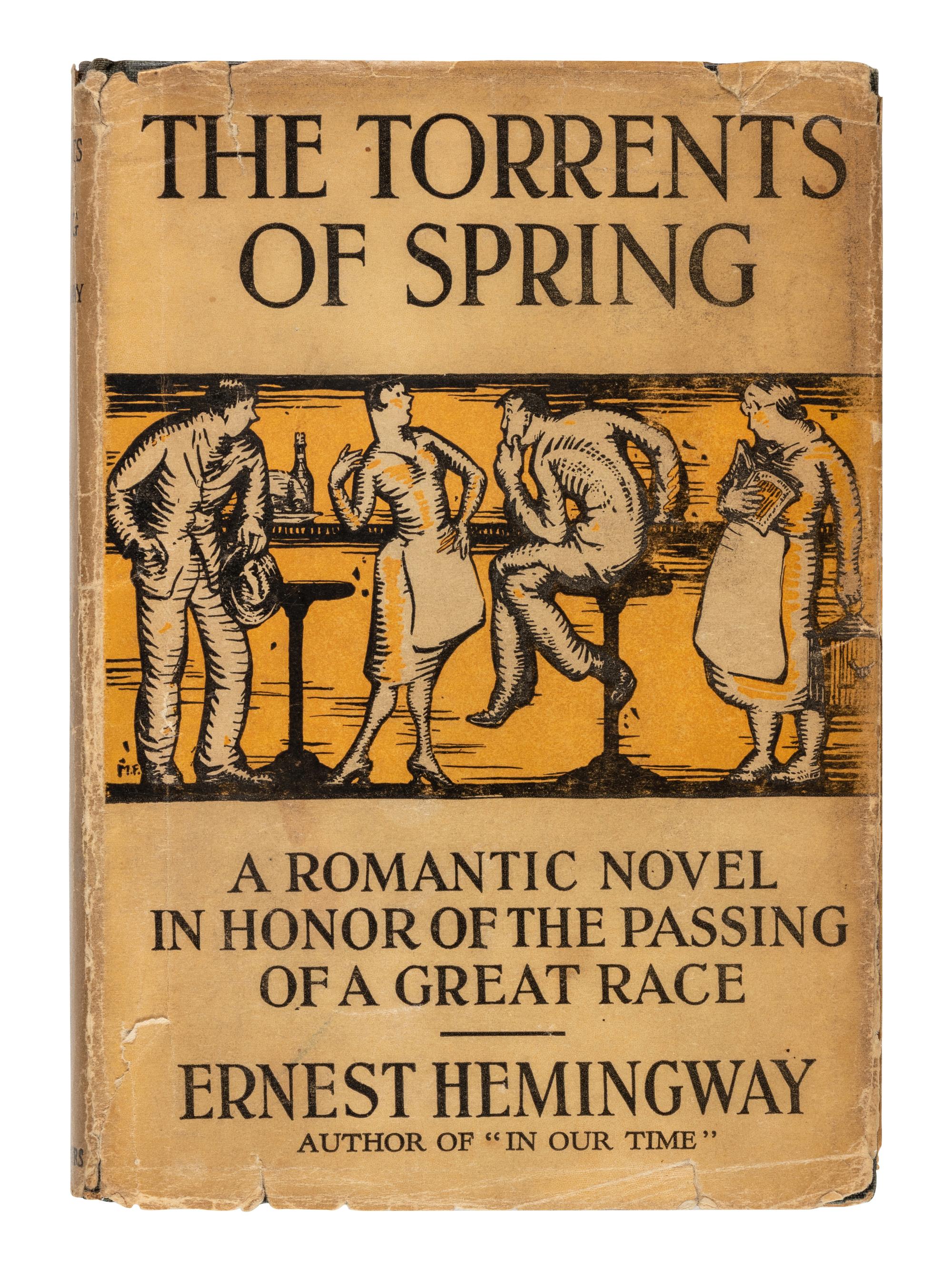 HEMINGWAY, Ernest (1899-1961). The Torrents of Spring . New York: Scribner's, 1926.