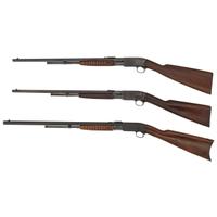 ** Lot of 3 Remington Model 12 Rifles