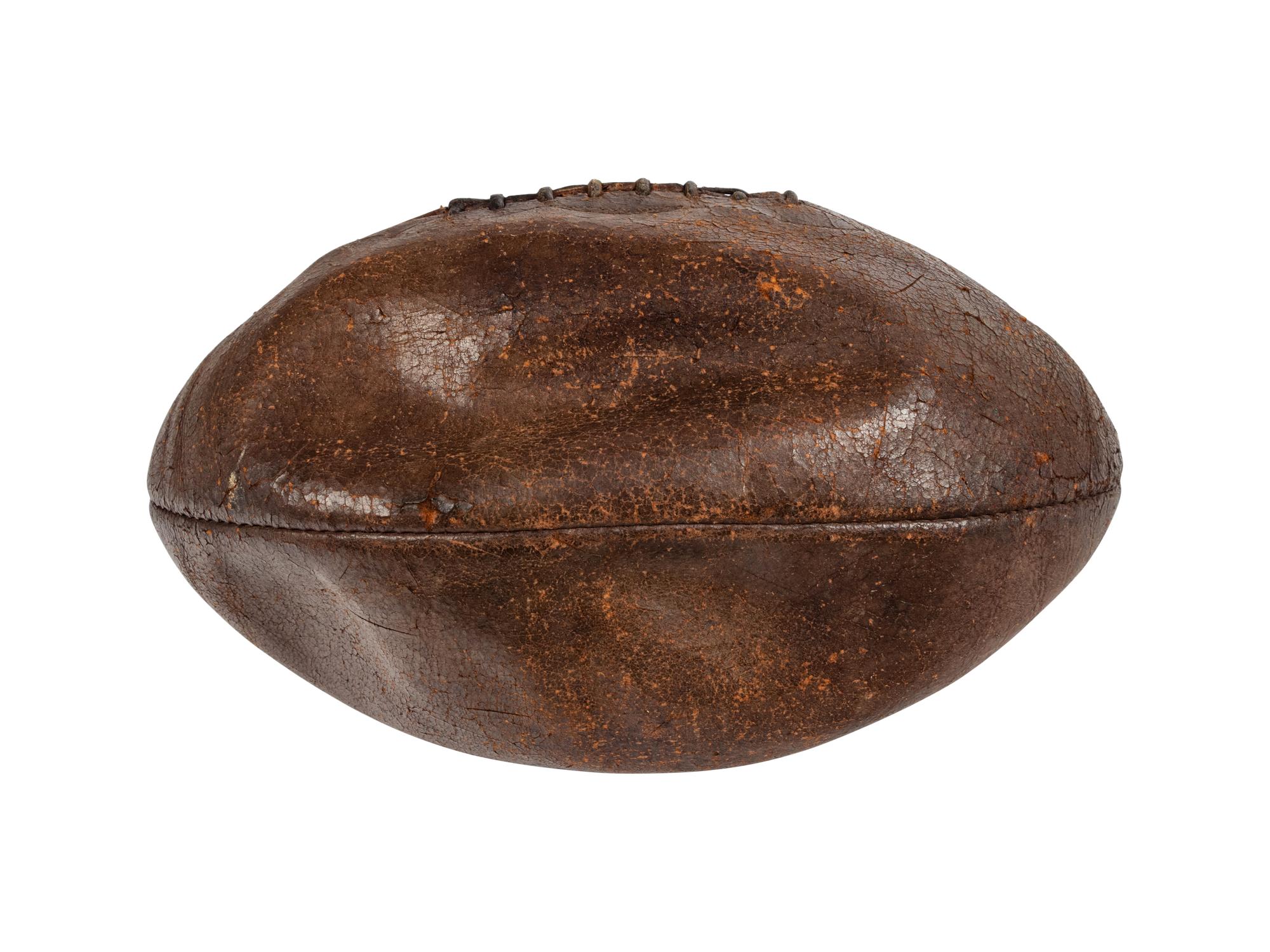 Mike Ditka’s Personal 1988 Pro Football Hall of Fame Commemorative Wilson Football Formerly Displayed at Mike Ditka's Restaurant