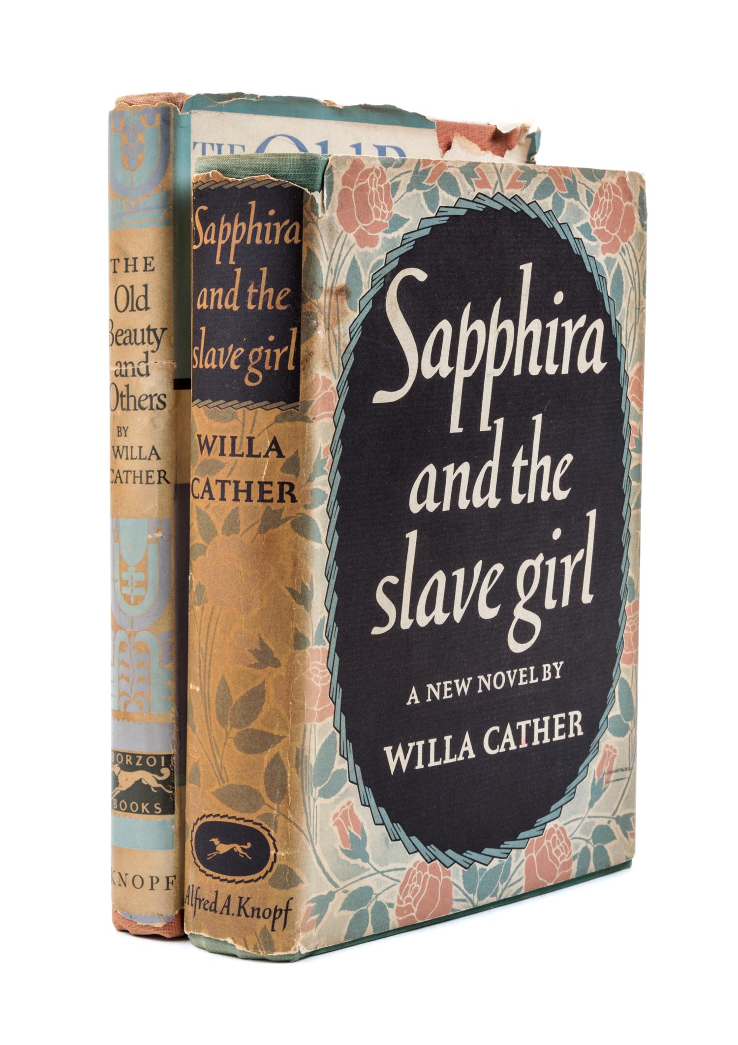 CATHER, WILLA . Two first editions. New York, 1940 and 1948.