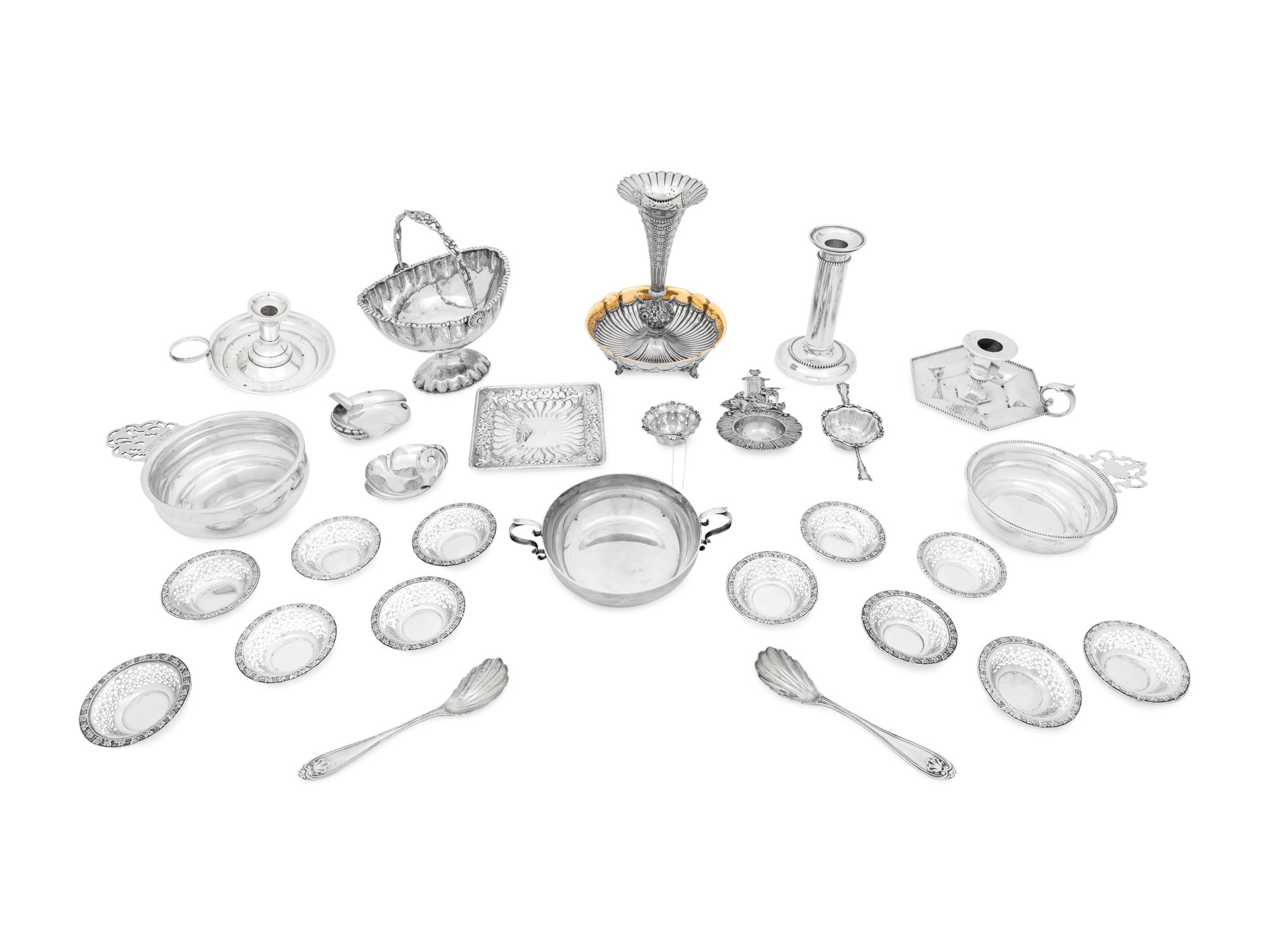 A Collection of American Silver Table Articles