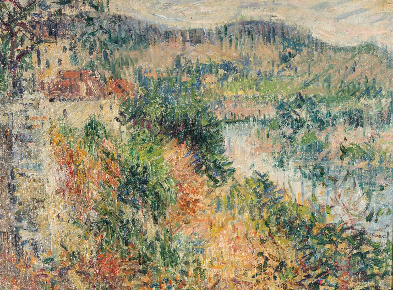 La Dordogne à Beynac , 1926