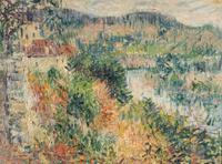 La Dordogne à Beynac , 1926