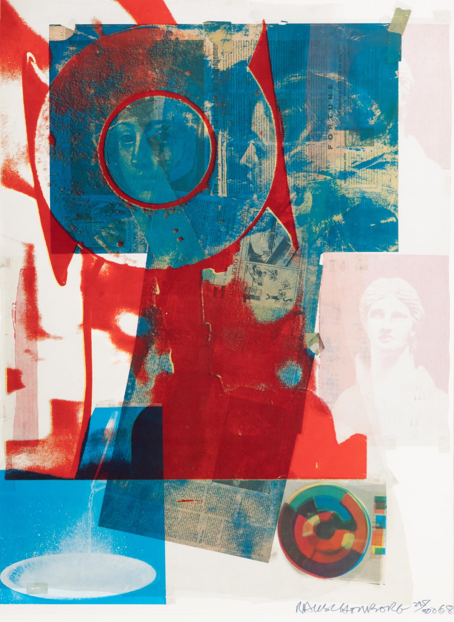 Robert Rauschenberg (American, 1925-2008) — Quarry , 1968