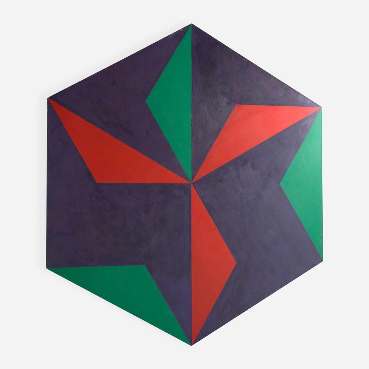 Jason Crum (American, 1935-2004) Untitled (Hexagon)