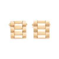 KUTCHINSKY, YELLOW GOLD CUFFLINKS