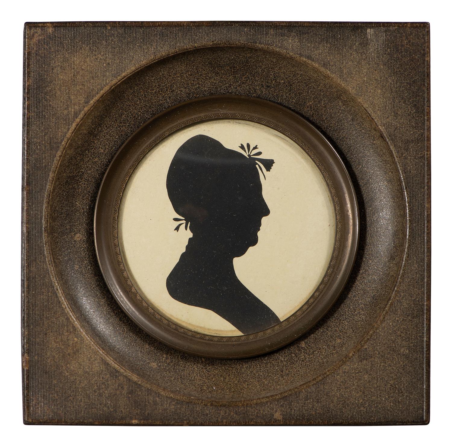 Five Silhouette Portraits of American Subjects