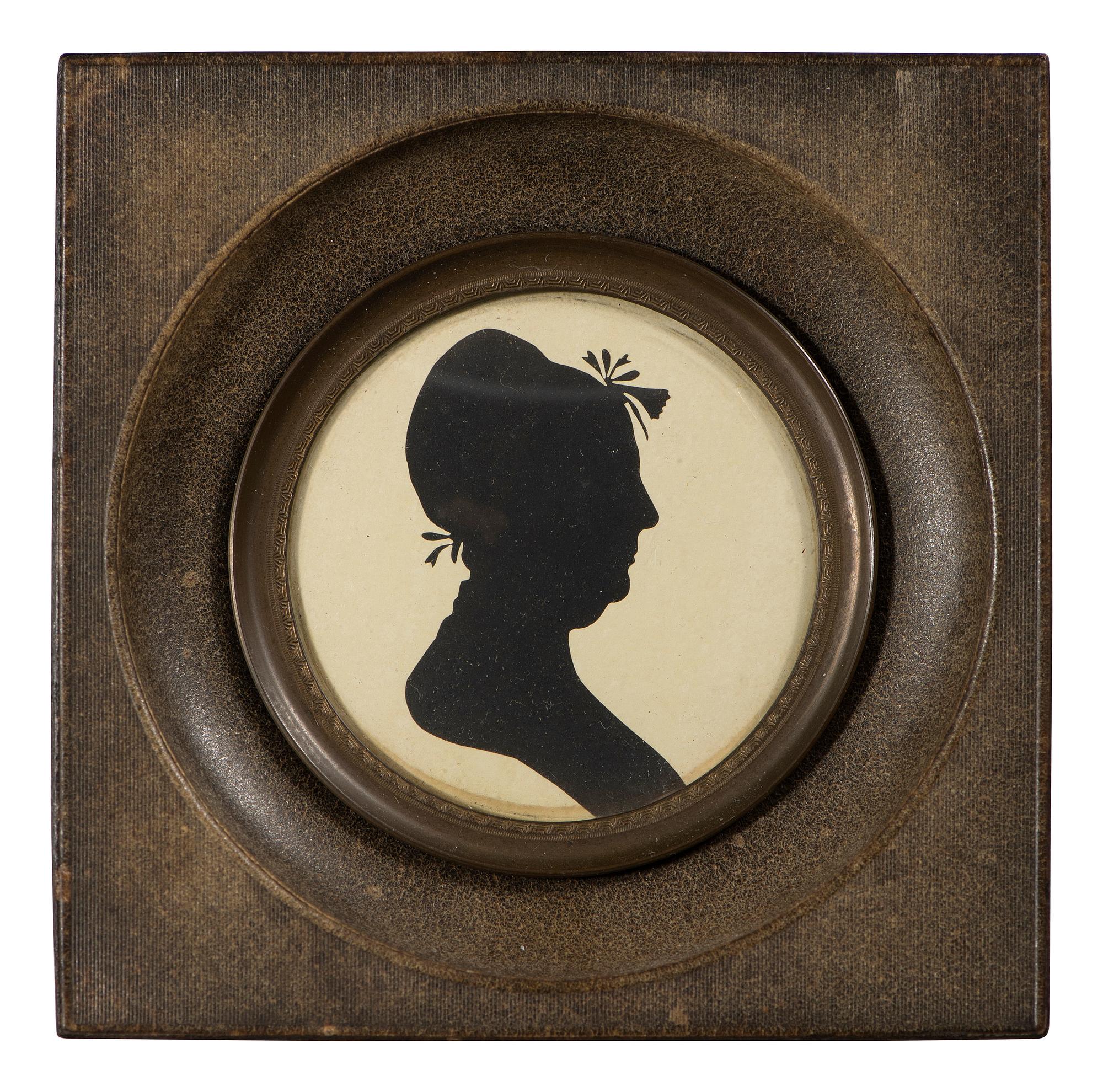 Five Silhouette Portraits of American Subjects