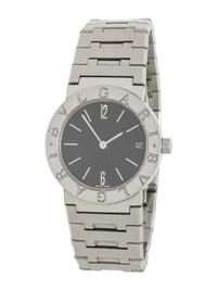 BULGARI, STAINLESS STEEL 'DIAGONO' WATCH