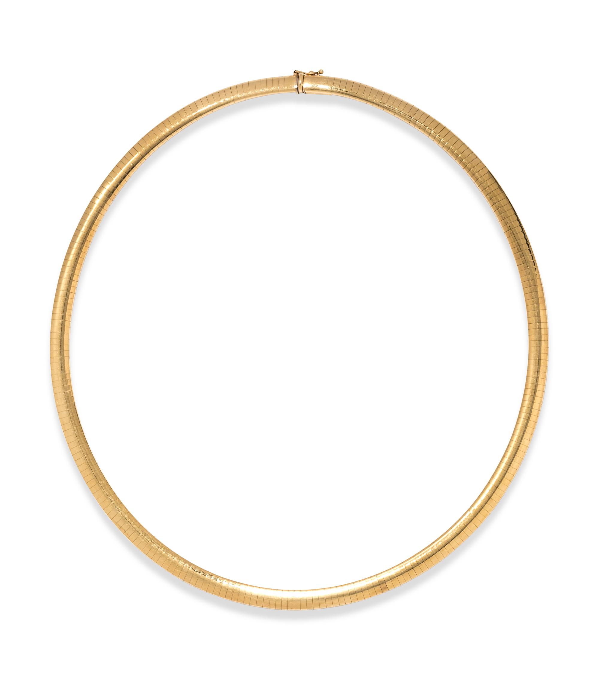 YELLOW GOLD NECKLACE