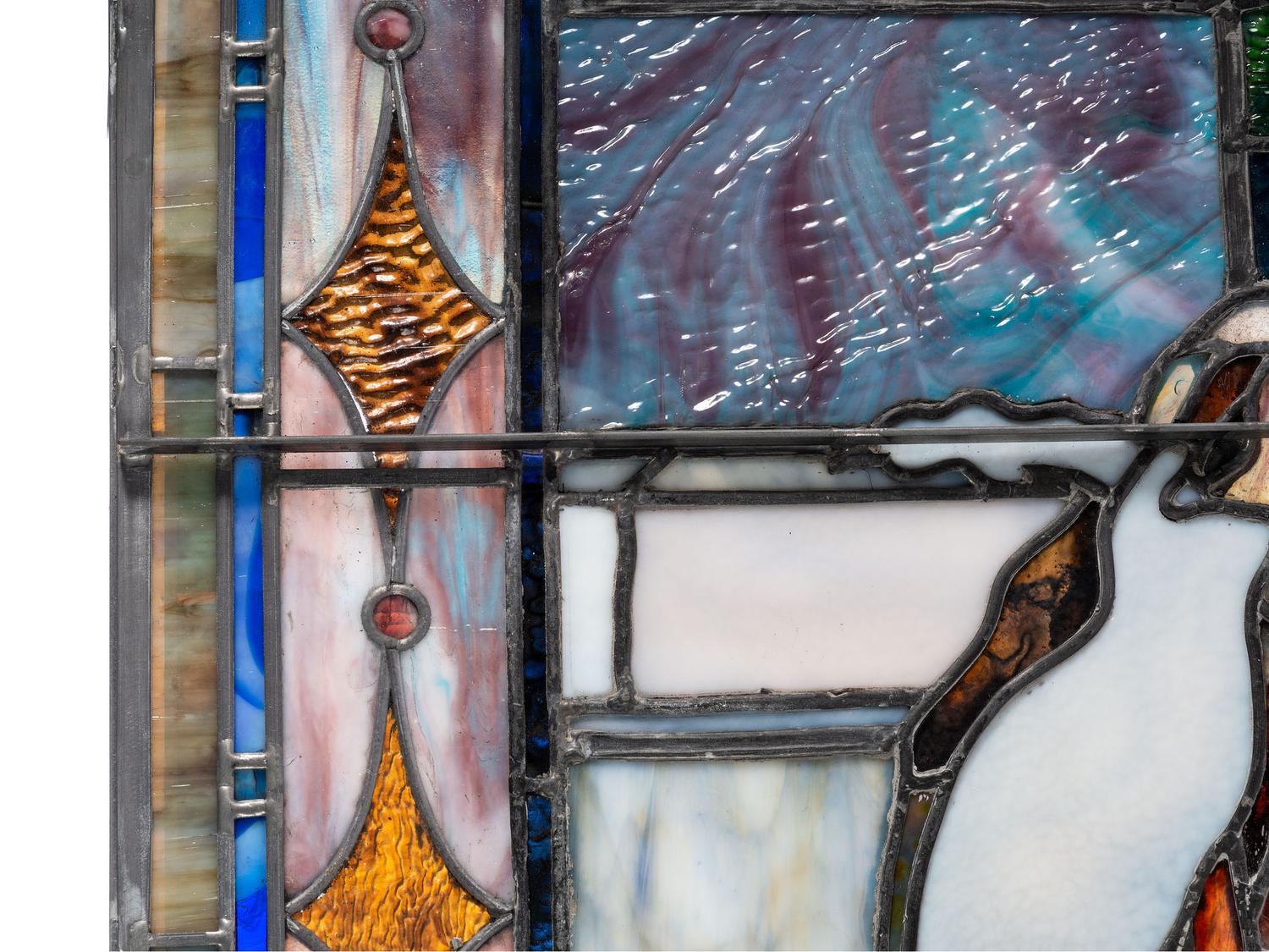'Musician in the Cove' Window, c. 1890