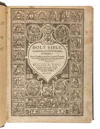 [BIBLE, in English]. The Holy Bible, Containing the Old Testament, and New: Newly Translated out of the Originall Tongues, and with the former Translations diligently compared and revised . London: Bonham Norton and John Bill, 1625.