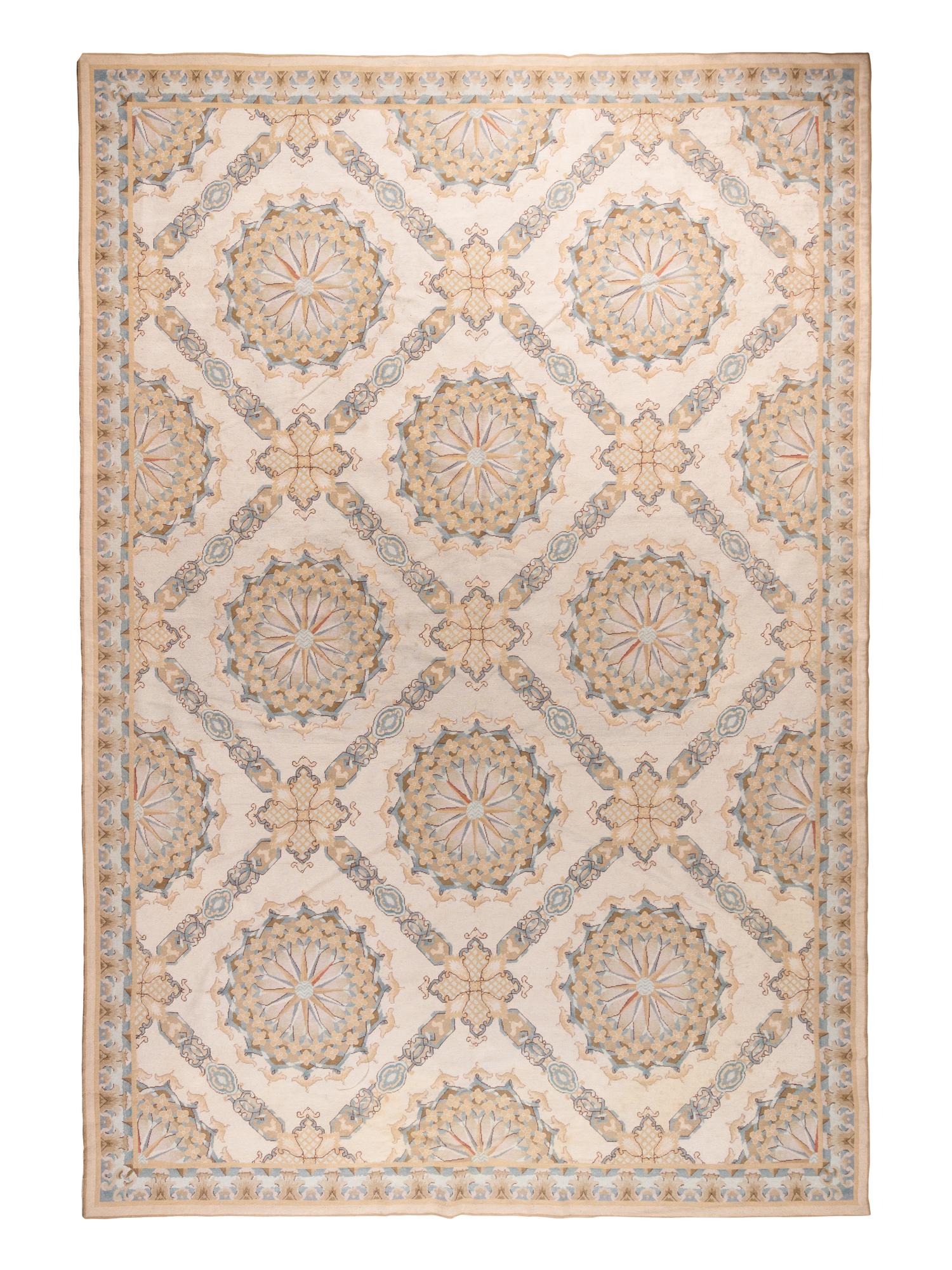 An Aubusson Style Needlepoint Rug