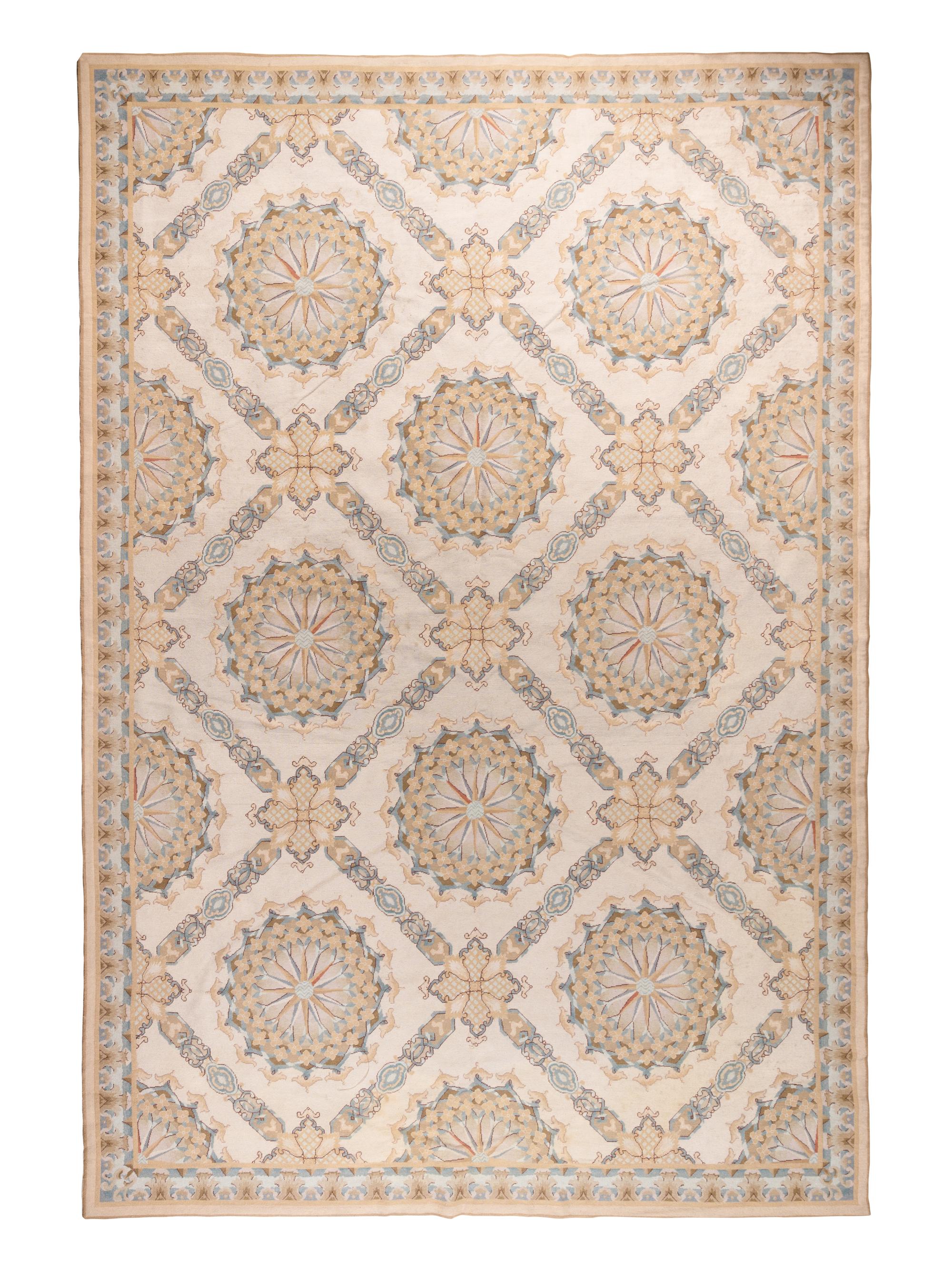 An Aubusson Style Needlepoint Rug