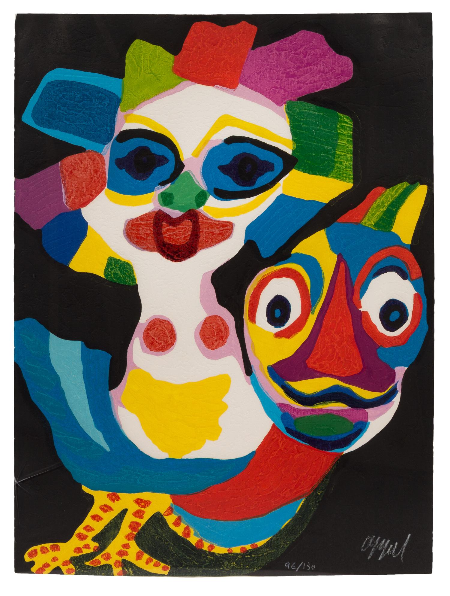 Karel Appel, (Dutch, 1921-2006), Circus (Volume I), 1978 (a group of ten prints)