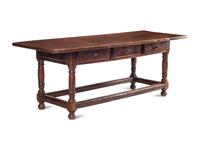 An Italian Baroque Walnut Table