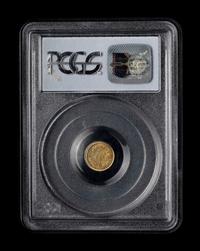 [CALIFORNIA FRACTIONAL GOLD] An 1859 $1/2 Gold Coin [BG-1002] (PCGS MS62)