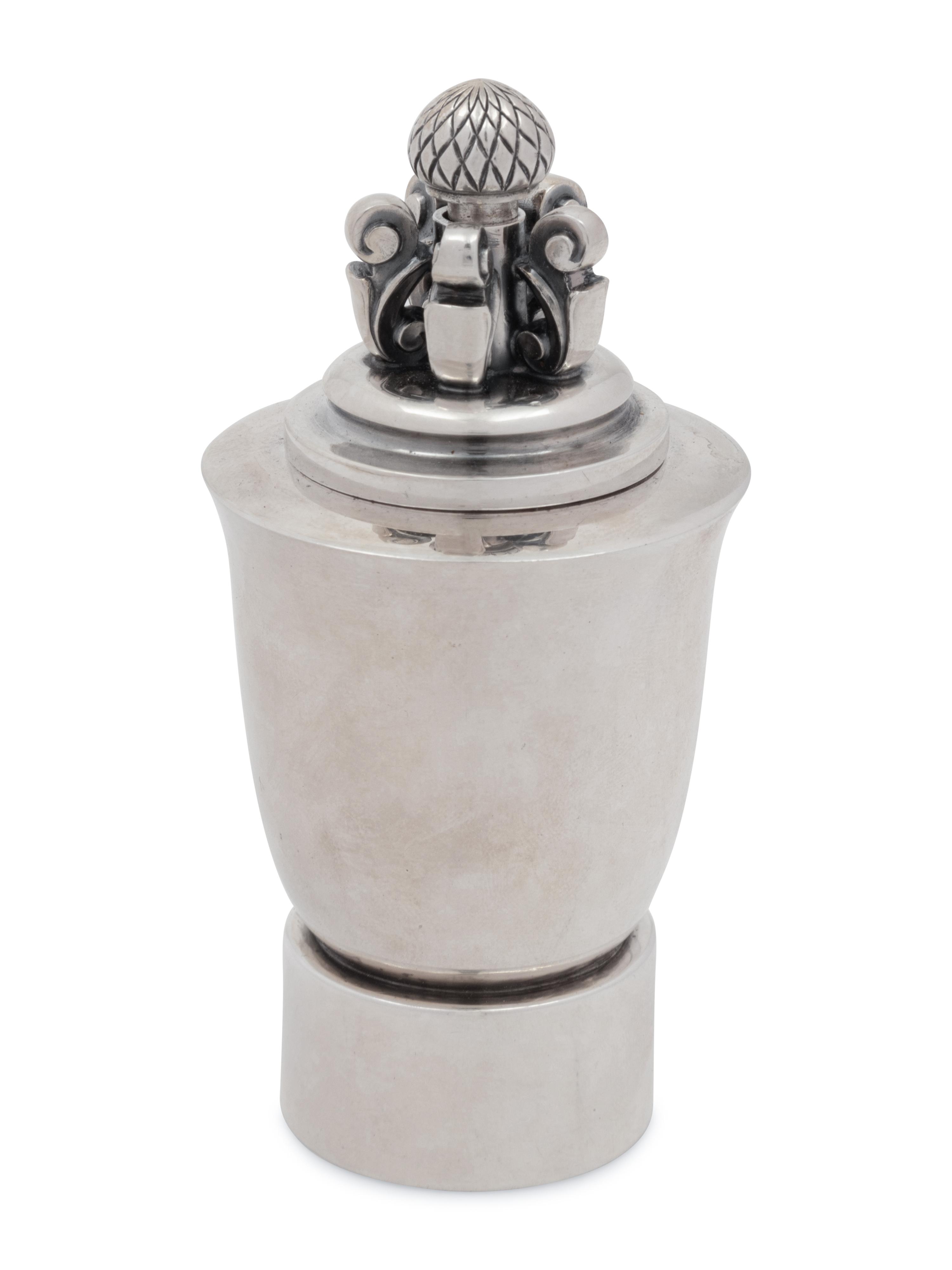 A Georg Jensen Silver Pepper Mill