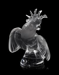 A Lalique Cacatoès Sculpture