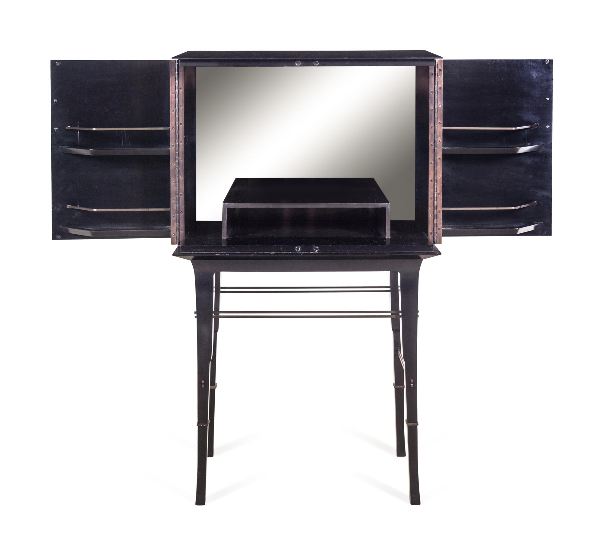A Bill Sofield for Baker Kiosk Bar Cabinet