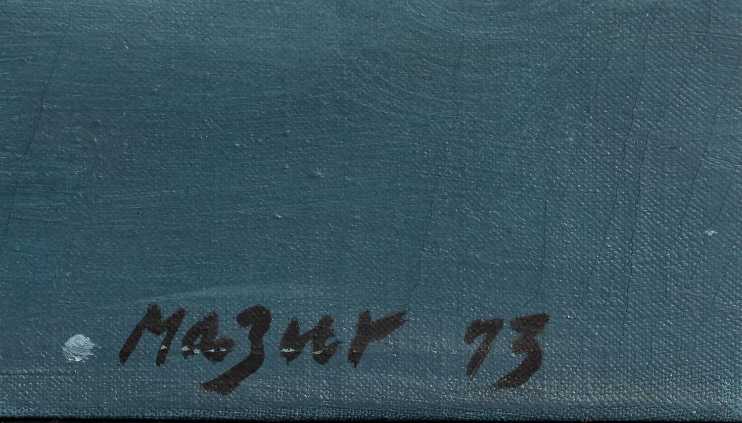 Large Summer Window, Blue Chair , 1973