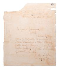 [CIVIL WAR]. SEDDON, James Alexander (1815-1880). Autograph letter signed ("J. A. Seddon"), as Confederate States Secretary of War, to P. G. T. BEAUREGARD. Richmond, VA, 8 January 1865.