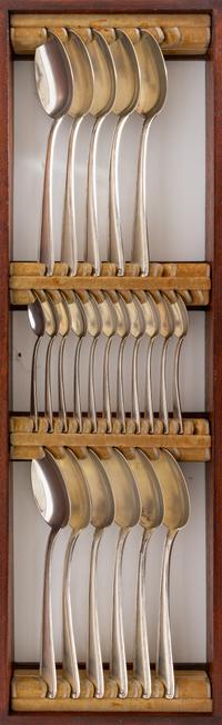A German Silver Flatware Service