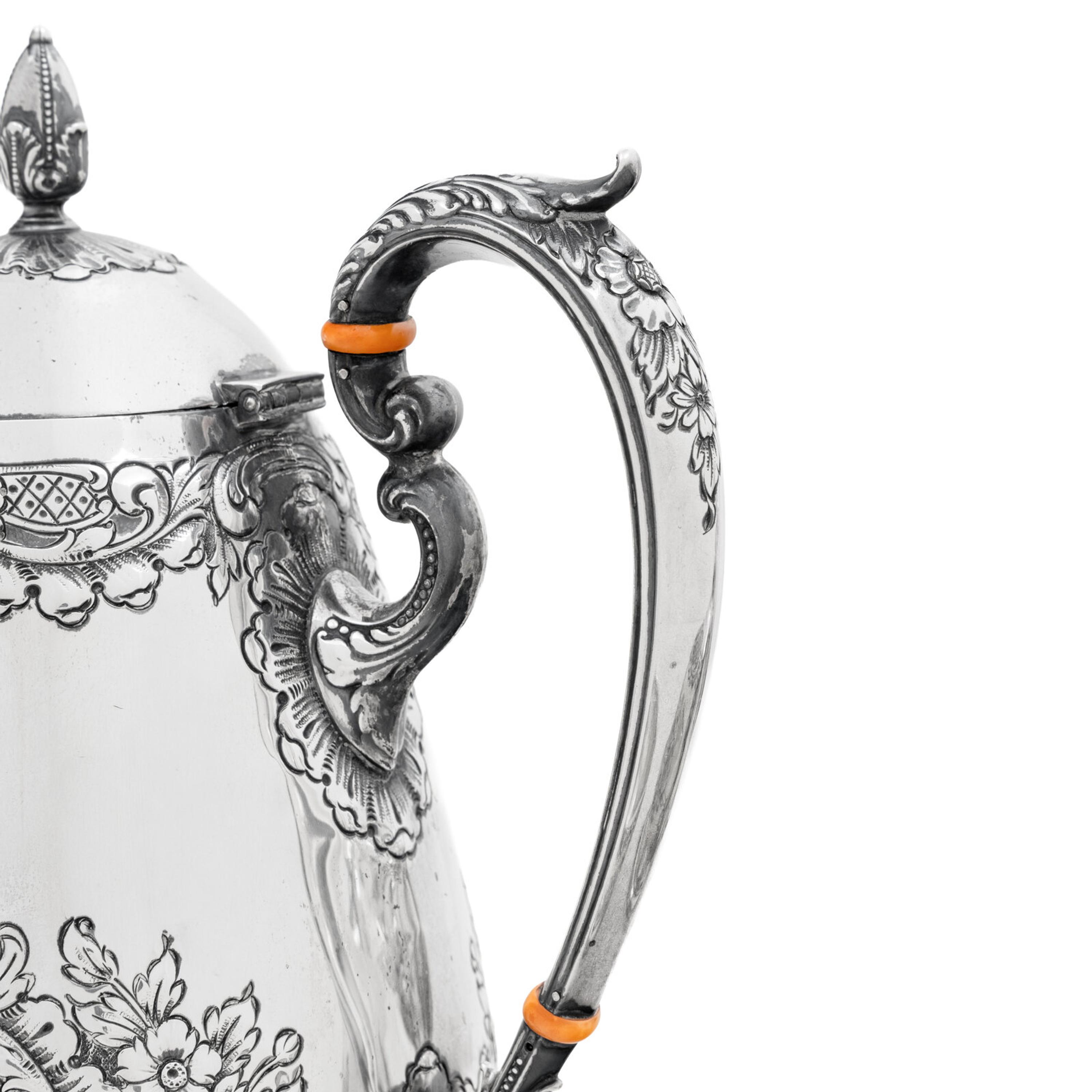 An American Silver Five-Piece Tea and Coffee Service