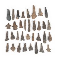 A Group of Drills and Drill Fragments