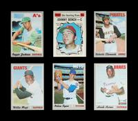 A Complete Set of 1970 Topps Baseball Cards (720/720)