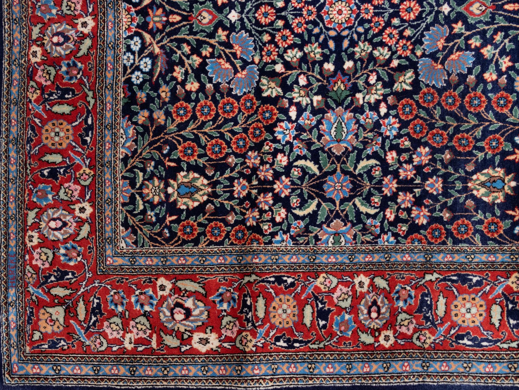 A Hereke Wool Rug