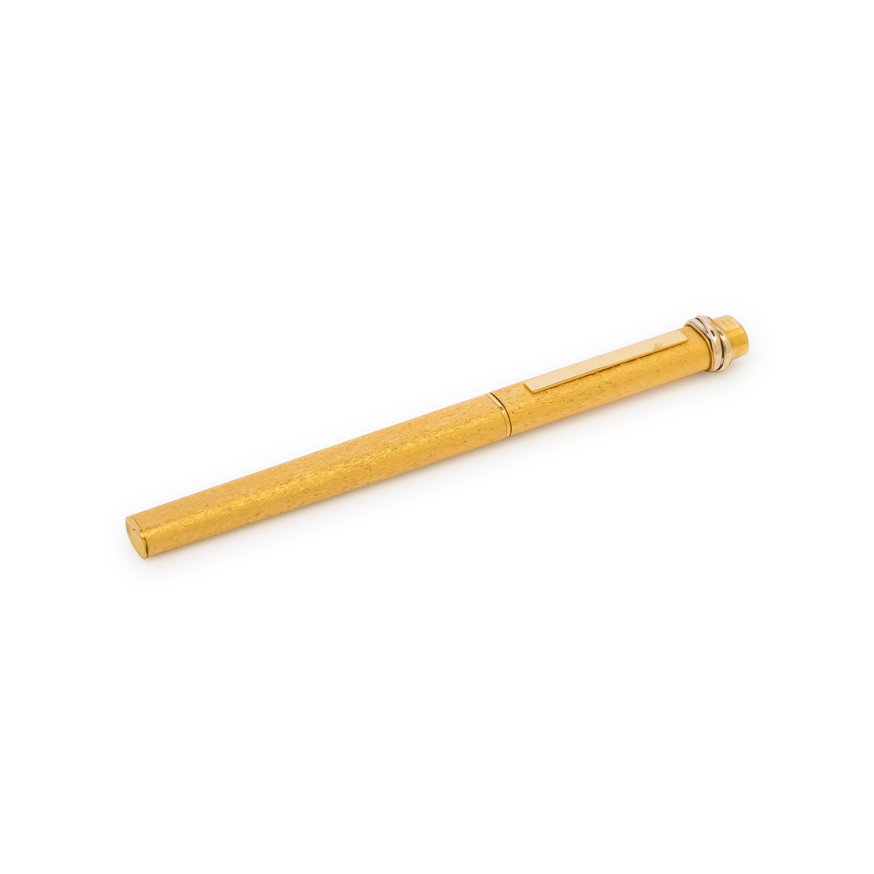 Cartier, Gold-Plated Ballpoint Pen