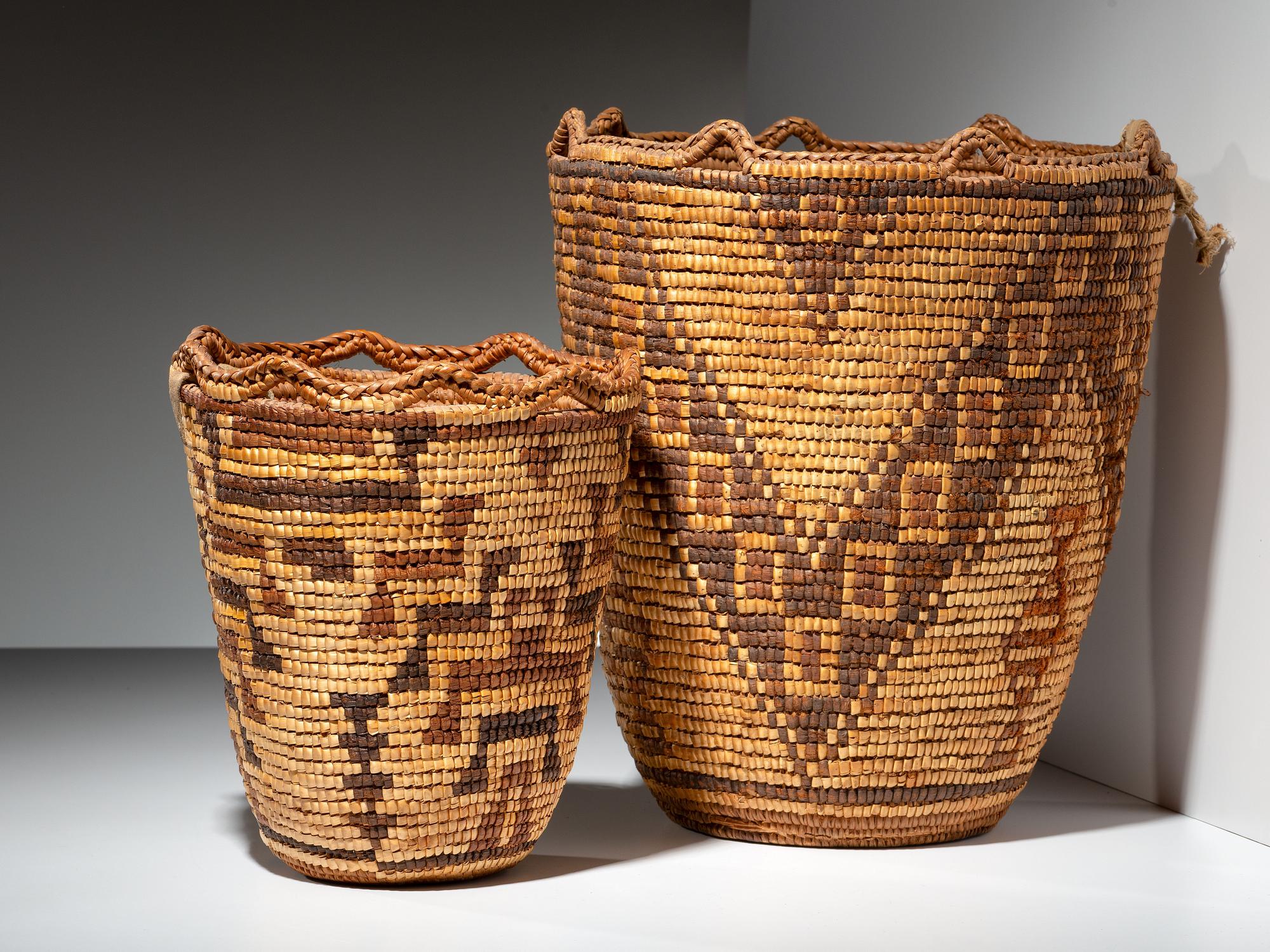 Klickitat Imbricated Burden Baskets