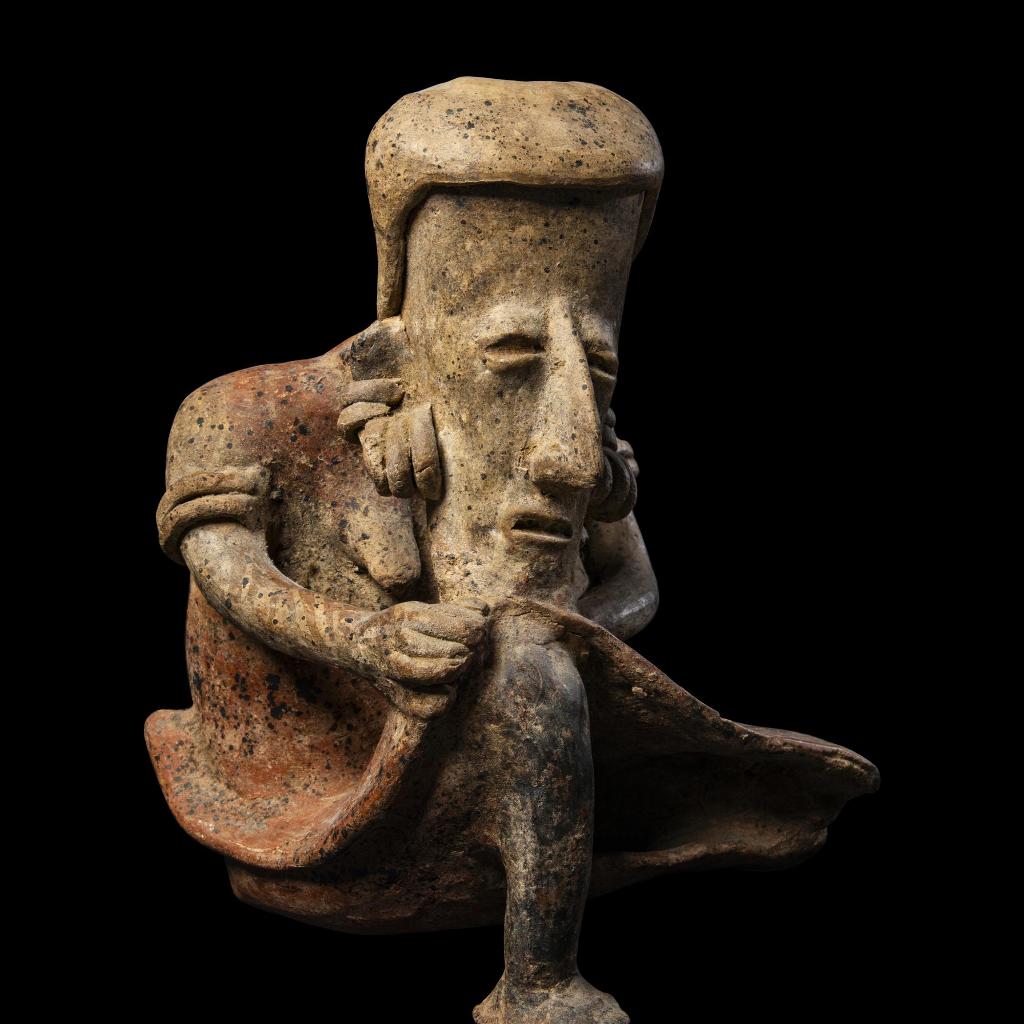 A Jalisco Terracotta Seated Figure