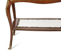 A Louis XV Style Gilt-Bronze Mounted Vitrine Table